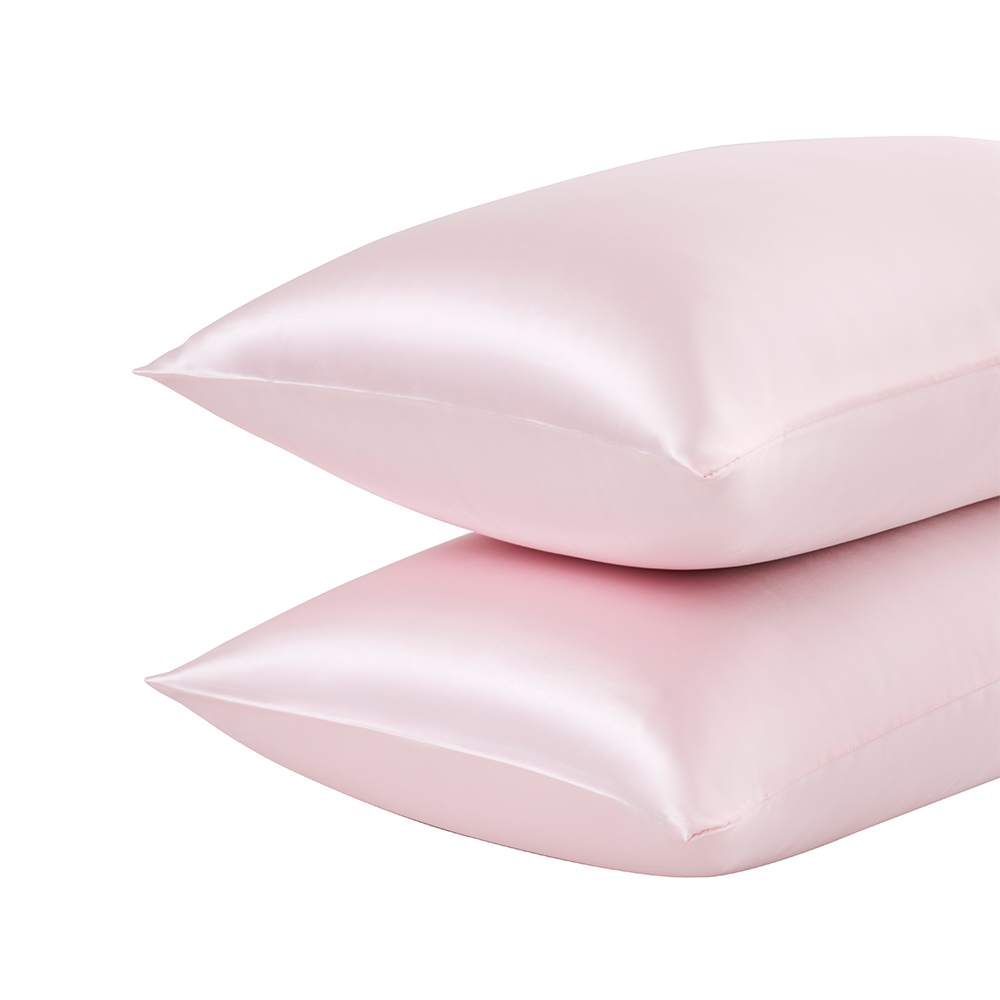 Pillowcase Plain Satin Neamh-Falling
