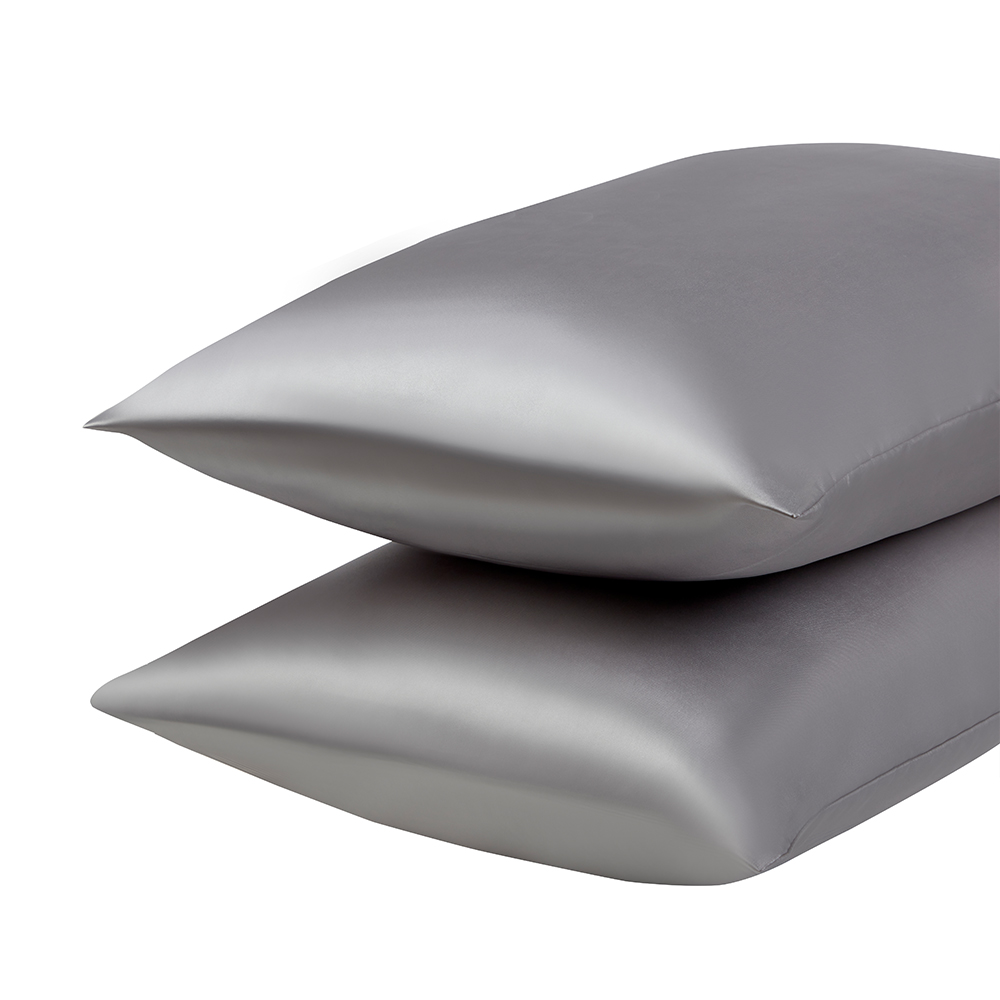 Pillowcase Plain Satin Neamh-Falling