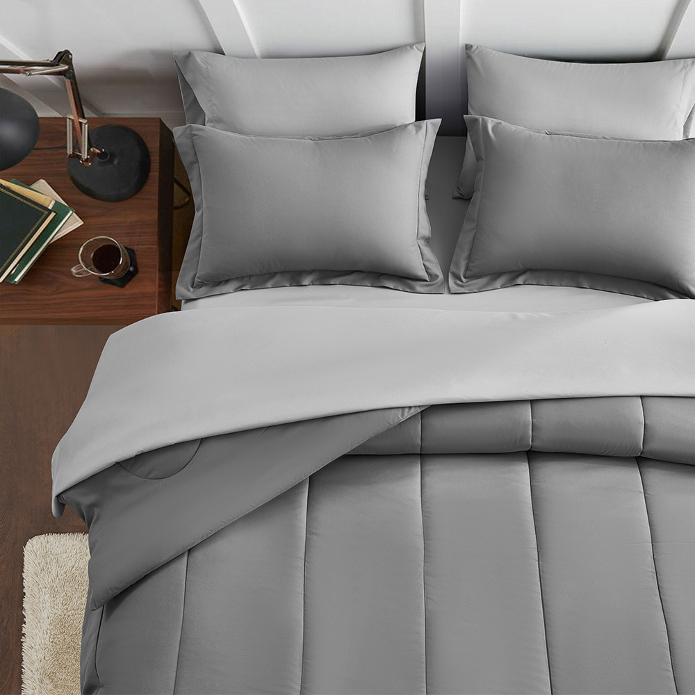 99.99% Dath Poileistir Dath Soladach Comforter 7 Píosaí Socraigh Socraigh